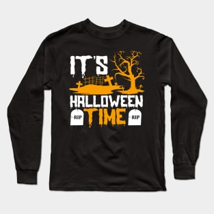 It’s Halloween Time Spooky Graveyard Costume Long Sleeve T-Shirt